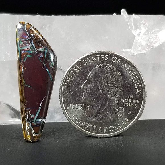 Double Sided Australian Koroit opal * 33.31 x 11.08 x 4.74mm * LKO97L8 - Picture 3 of 14